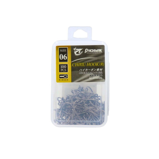 PIONEER CHINU HOOKS 100PCS HC1053-BN