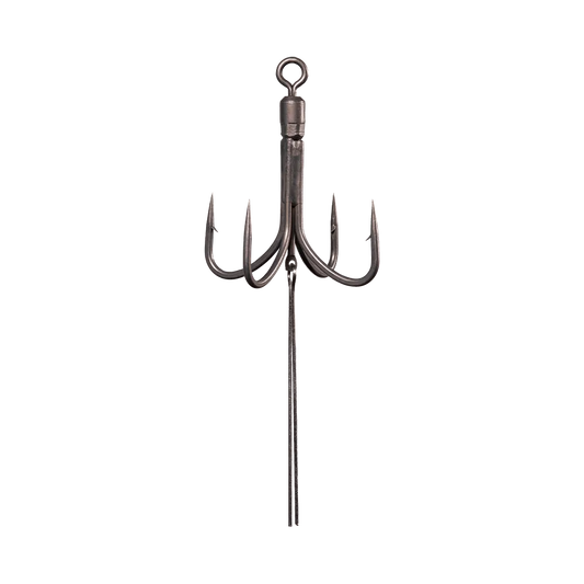 BKK ARMOR POINT HYPERLATCH QUAD URCHIN HOOK 2PC