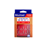 MUSTAD IN-LINE TRIPLE GRIP TREBLE HOOKS