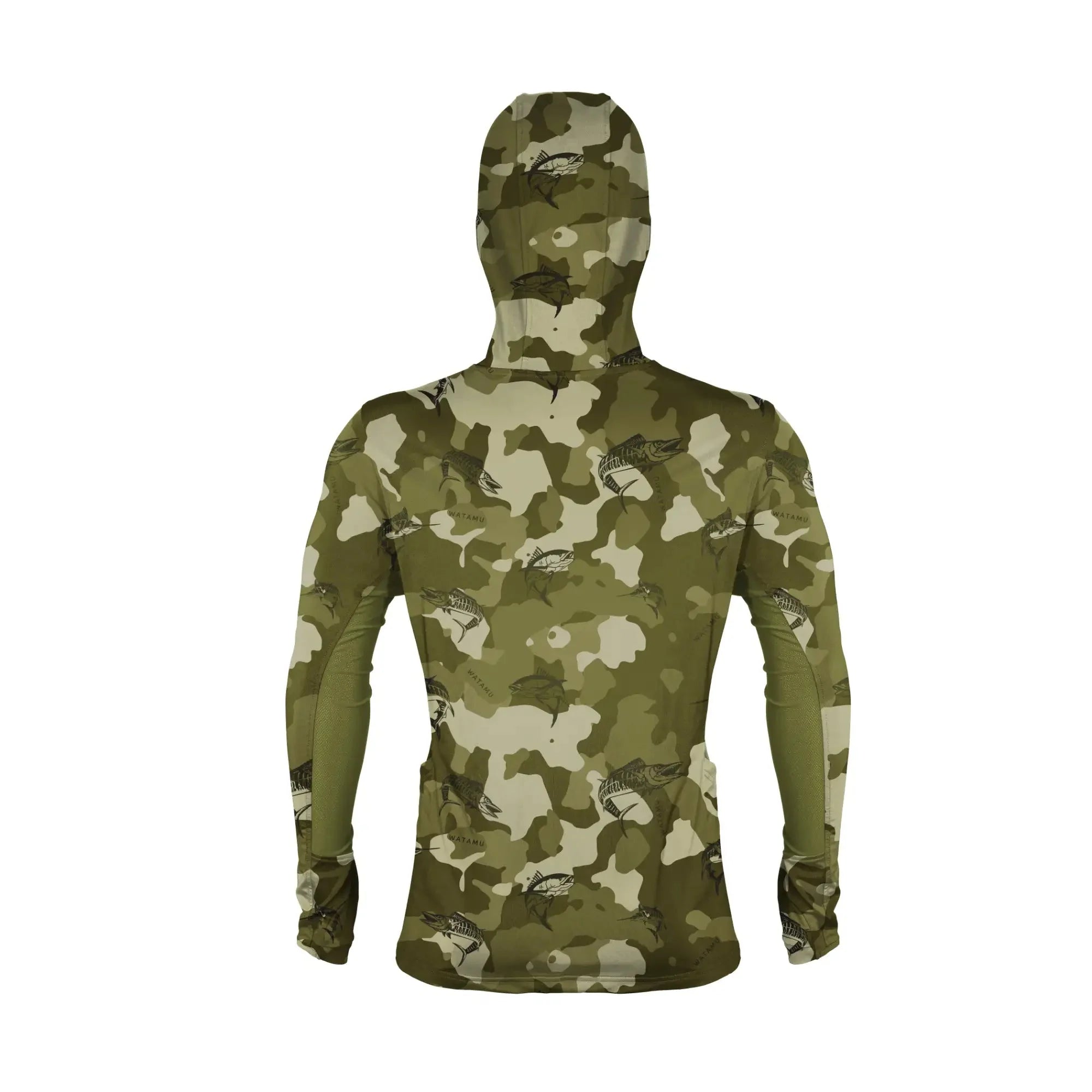 WATAMU INHANCE PERFORMANCE HOODIE CAMO OLIVE