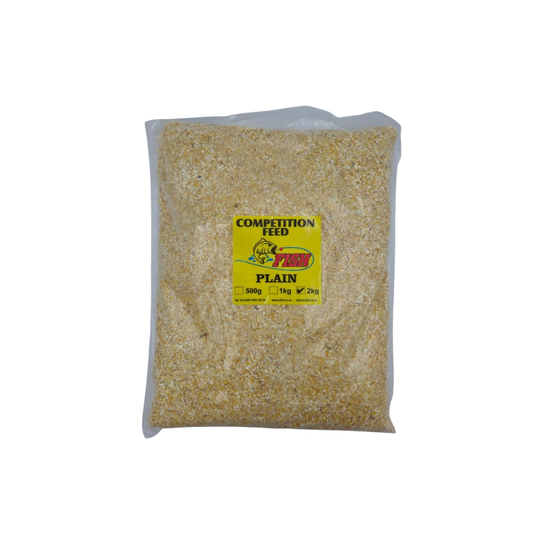 UFISH COMPETITION FEED 2KG PLAIN