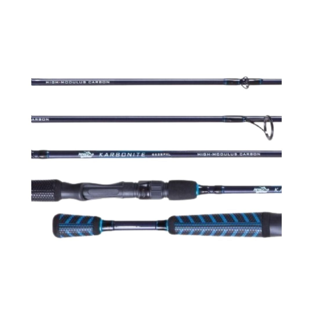 JARVIS WALKER KARBONITE 7' M 2PC SPINNING ROD