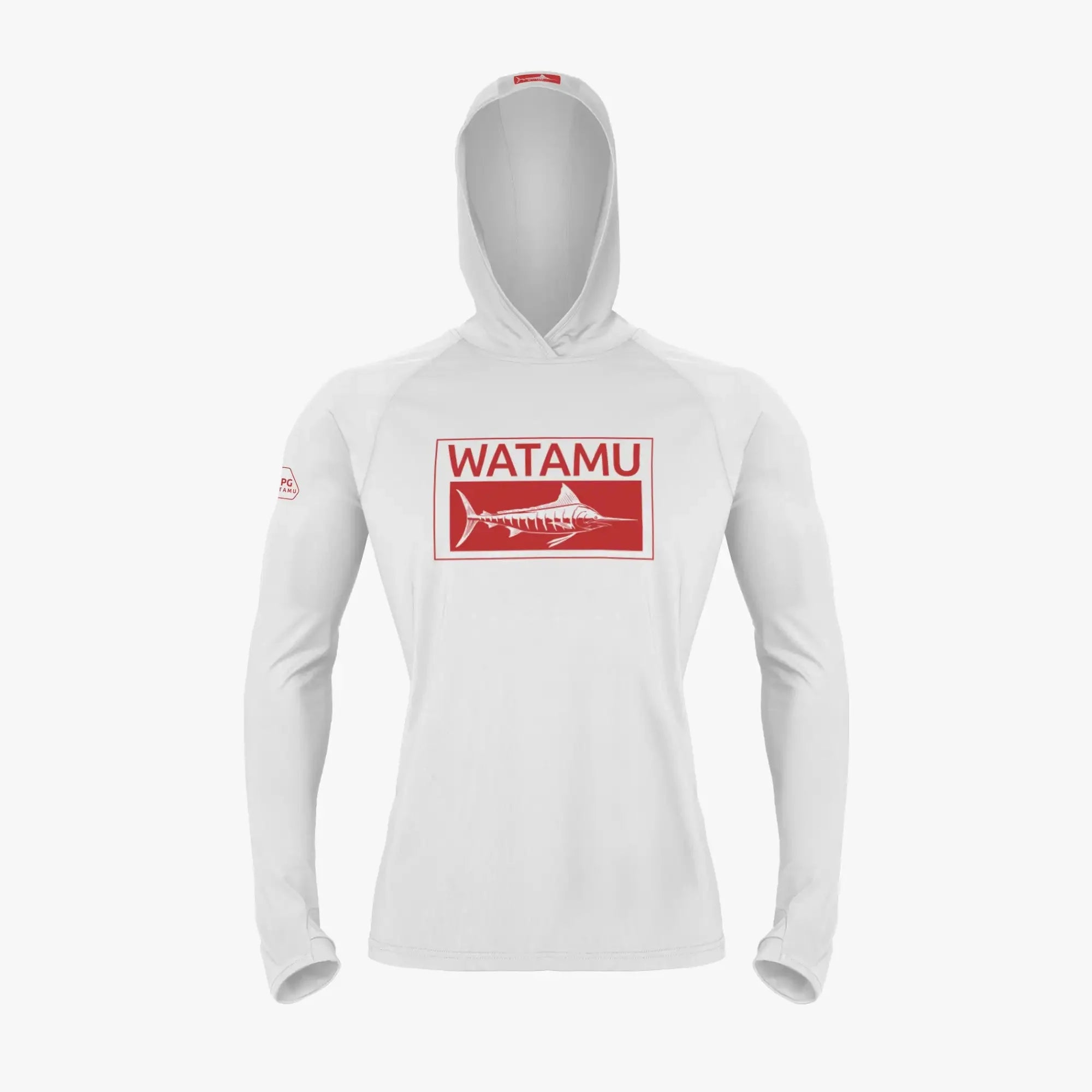 WATAMU KARIBA PERFORMANCE HOODY WHITE