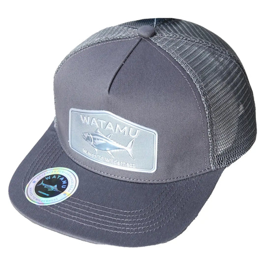 WATAMU METALLIC TUNA CAP CHARCOAL