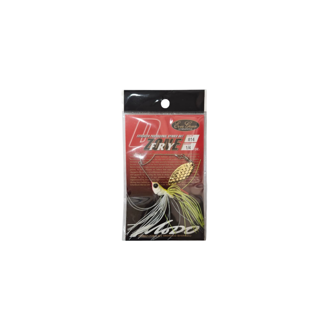 EVER GREEN D-ZONE FRY SW 1/4OZ #14 WHITE CHART G