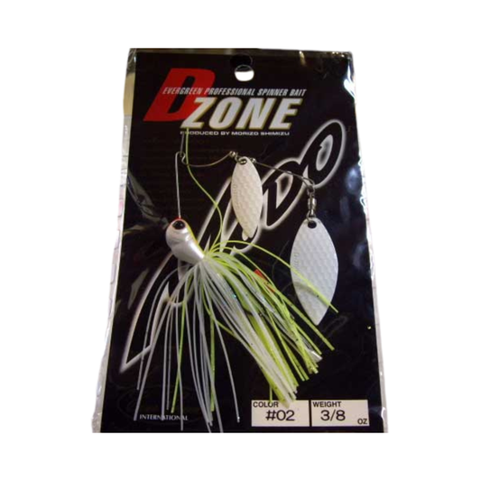 EVER GREEN D-ZONE DW 3/8OZ #2 WHITE CHART