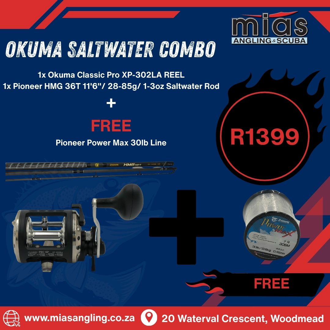 OKUMA SALTWATER COMBO