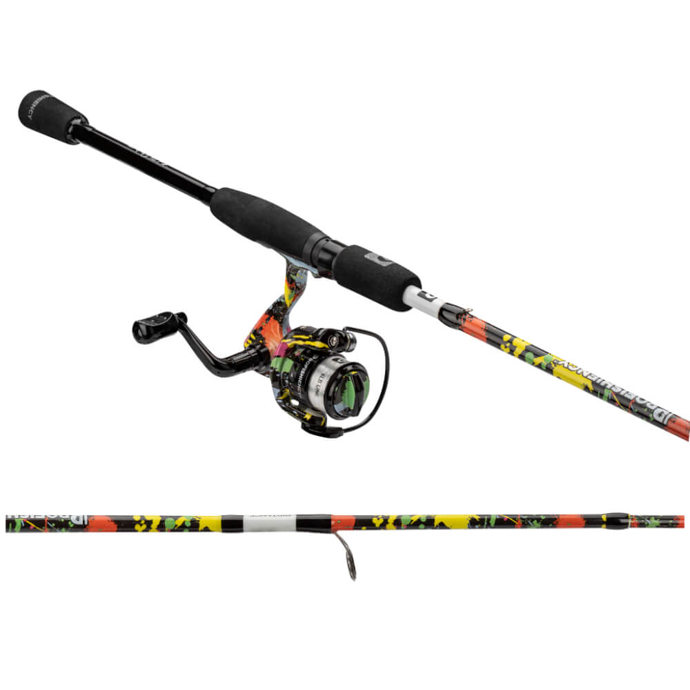 PROFISHIENCY SPLAT MICRO 5'6" SPINNING COMBO WITH LURES