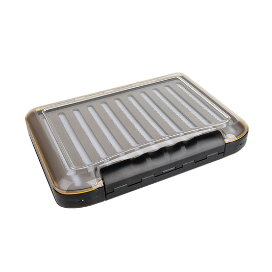 PREDATOR SLIT/SLIT FOAM DOUBLE SIDED CLEAR MEGA FLY BOX