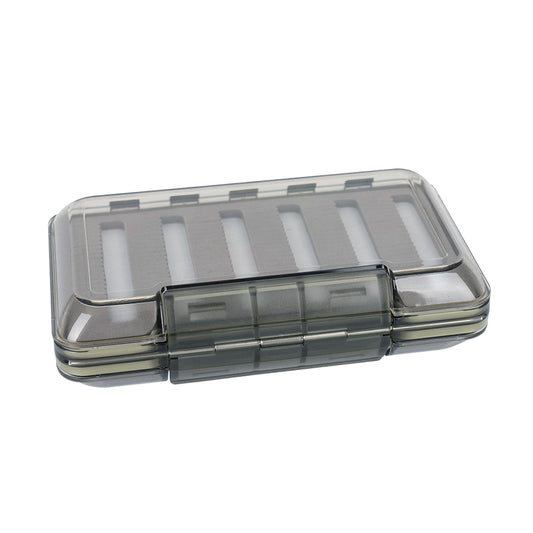 PREDATOR SLIT/SLIT FOAM DOUBLE SIDED MEDIUM DARK GREY FLY BOX A87