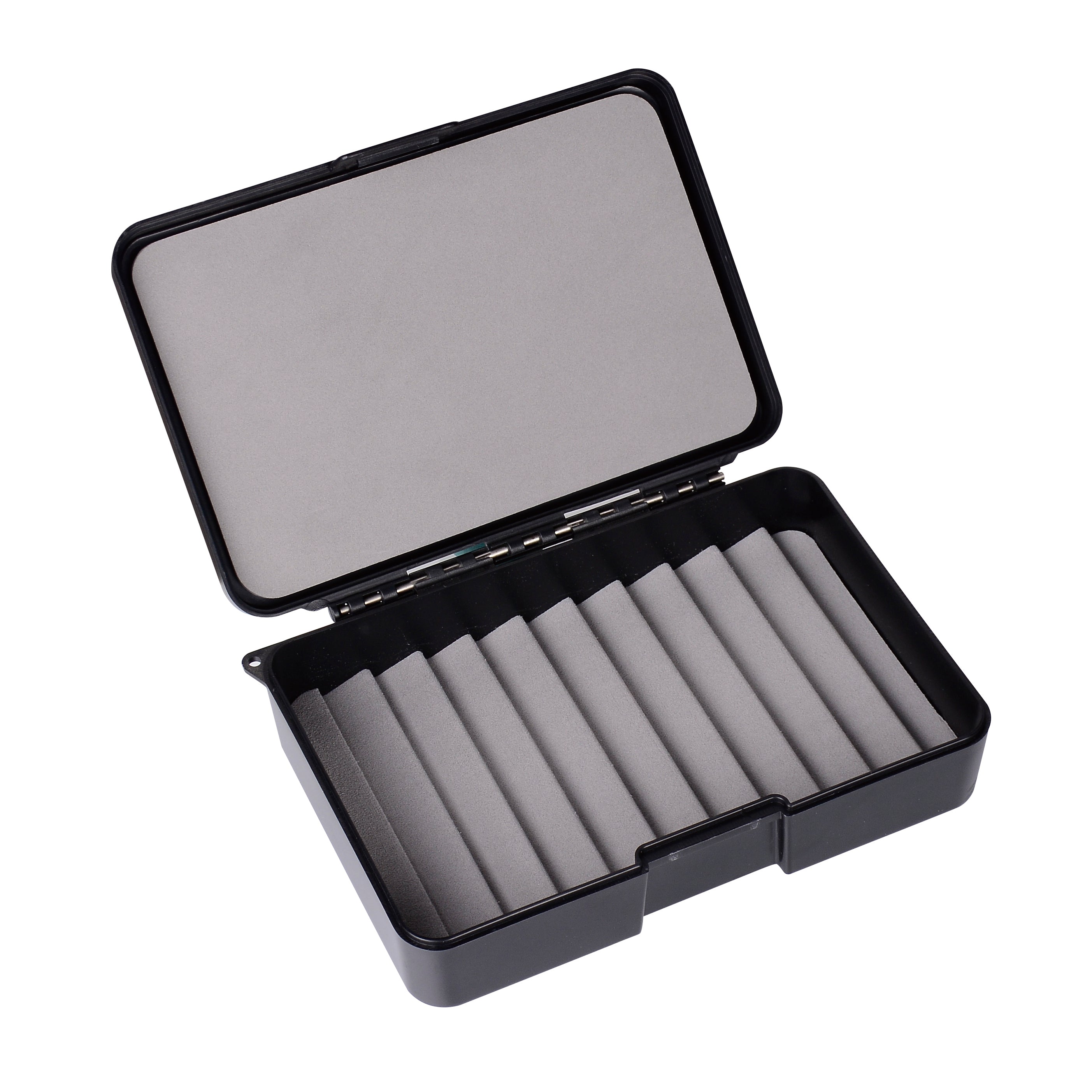 PREDATOR RIPPLE PLAIN BLACK SMALL FLY BOX