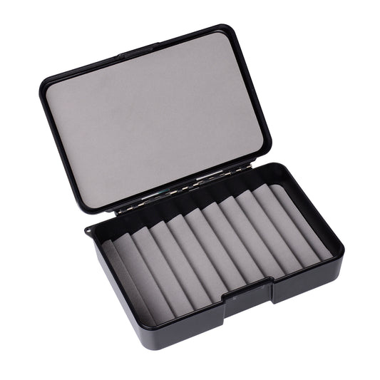 PREDATOR RIPPLE PLAIN BLACK SMALL FLY BOX
