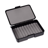 PREDATOR RIPPLE PLAIN BLACK MEDIUM FLY BOX