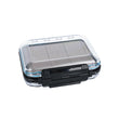 PREDATOR STREAMER SLOT FOAM DOUBLE SIDED MEDIUM CLEAR FLY BOX