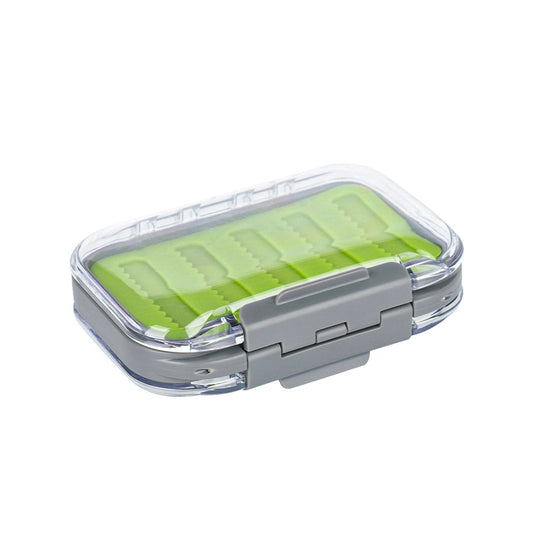 PREDATOR SLOT SILICONE DOUBLE SIDED CLEAR SMALL FLY BOX