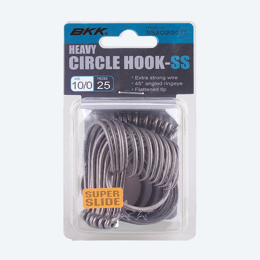 BKK HEAVY CIRCLE HOOK - SS 25PC