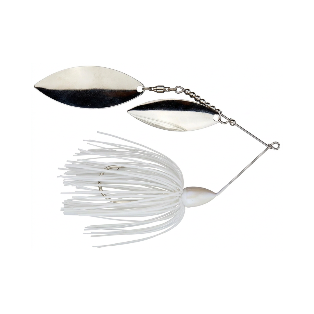 GREENFISH BALLISTIC BLADE WHITE SPINNERBAIT 1/4OZ