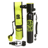 SPARE AIR SCUBA TANK SET BLACK