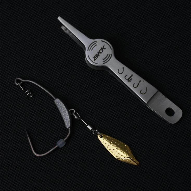 BKK TITANDIVER SWIMBLADE  SWIMBAIT HOOKS 2PC - GOLD BLADE