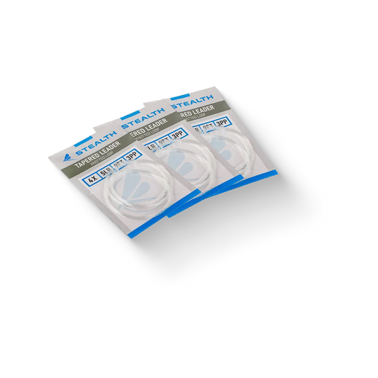 STEALTH 9FT KNOTTED LOOP TAPERED LEADER