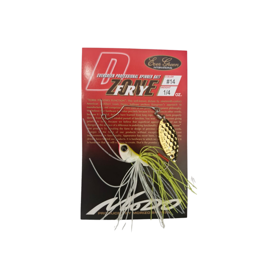 EVER GREEN D-ZONE FRY TW 1/4OZ #14 WHITE CHART G