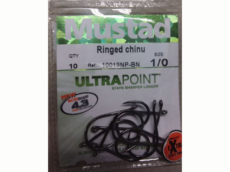 MUSTAD 10019NP-BN ULTRA POINT RINGED CHINU
