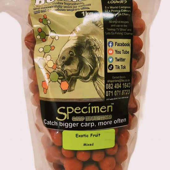 SIGNATURE SERIES SPECIMEN BOILIES 1KG