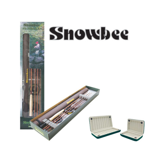 SNOWBEE FLY FISHING KIT 4PC COMBO + 2 FREE SNOWBEE FLY BOXES