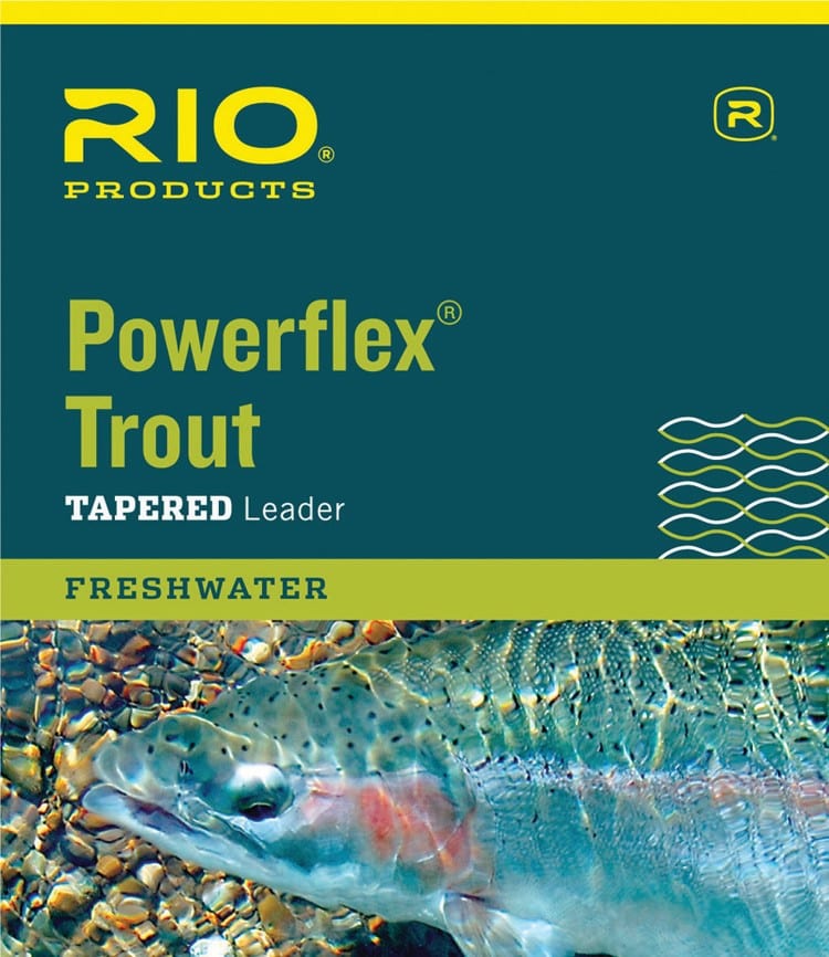 RIO POWERFLEX TROUT 9FT TAPERED LEADER