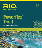 RIO POWERFLEX TROUT 9FT TAPERED LEADER