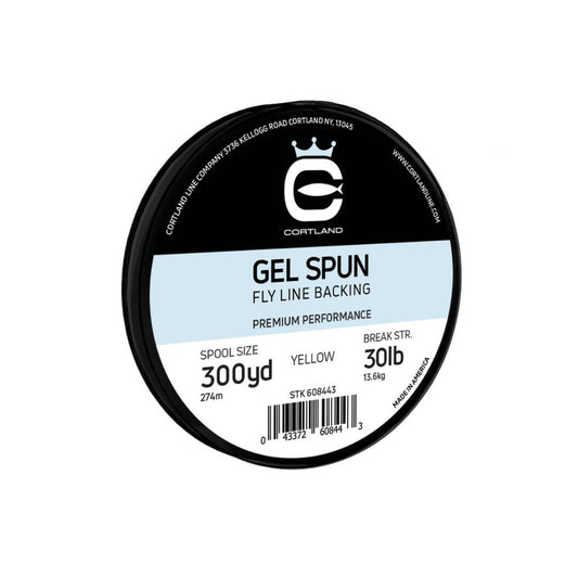CORTLAND GEL SPUN FLY LINE BACKING 50LB YELLOW