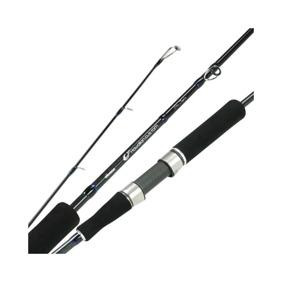 OKUMA HAWAIIAN CUSTOM 8'3" 2PC SPINNING/POPPOING ROD