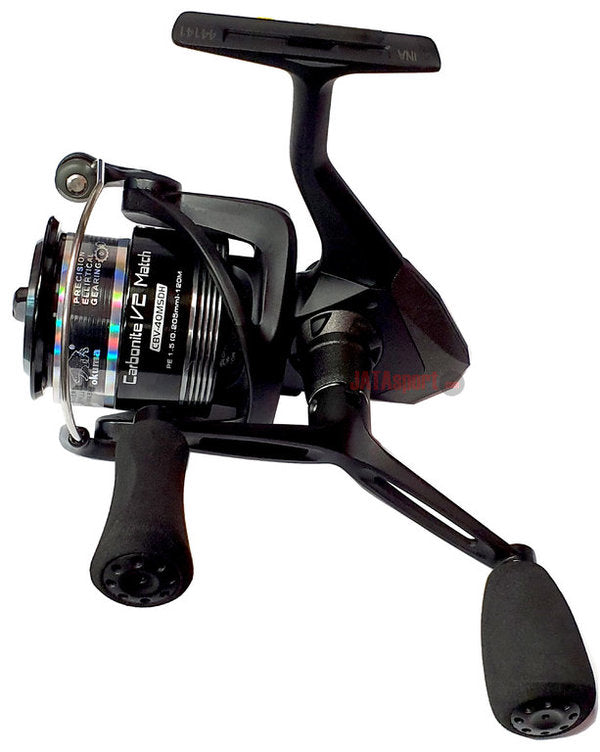 okuma carbonite 55 baitrunner reels Okuma Carbonite V2 Match CBV-40MSDH Fishing Reel – Mias Angling & Scuba