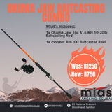 Okuma Jaw Baitcasting Combo