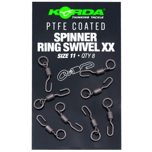 KORDA PTFE COATED SPINNER RING SWIVEL XX
