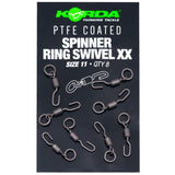 KORDA PTFE COATED SPINNER RING SWIVEL XX