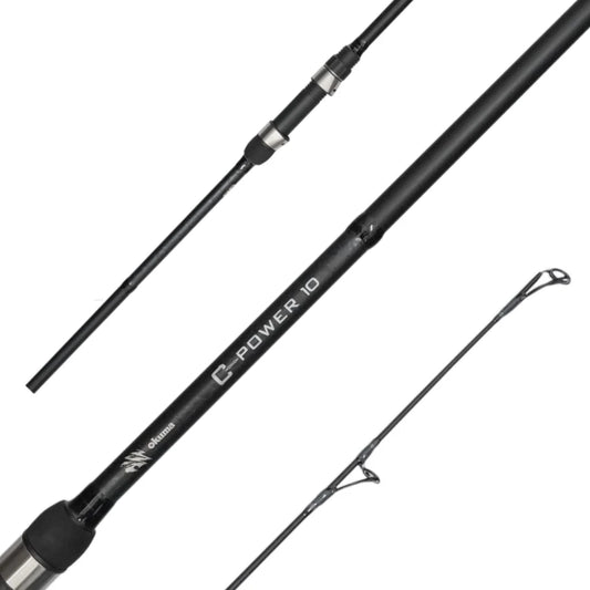 Okuma C-Power Carp 10' 2pc Rod | Spinning Fishing Reels - Mias Angling