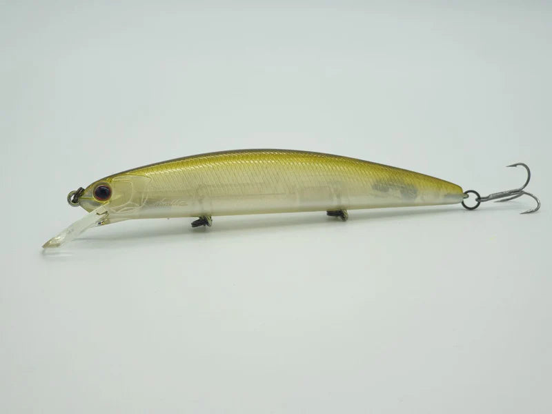 OSP Varuna 110sp 3/5oz Pearl Chart. Back Jerkbait