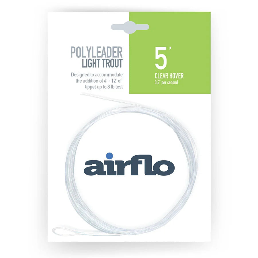 AIRFLO POLYLEADER LIGHT TROUT 5' TIPPET