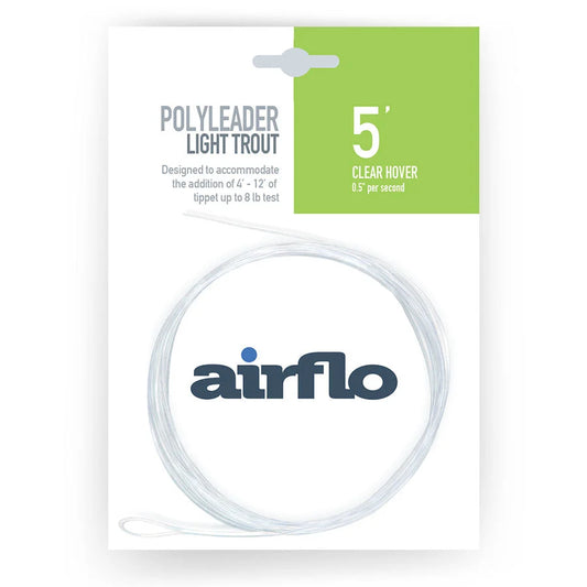 AIRFLO POLYLEADER LIGHT TROUT 5' TIPPET