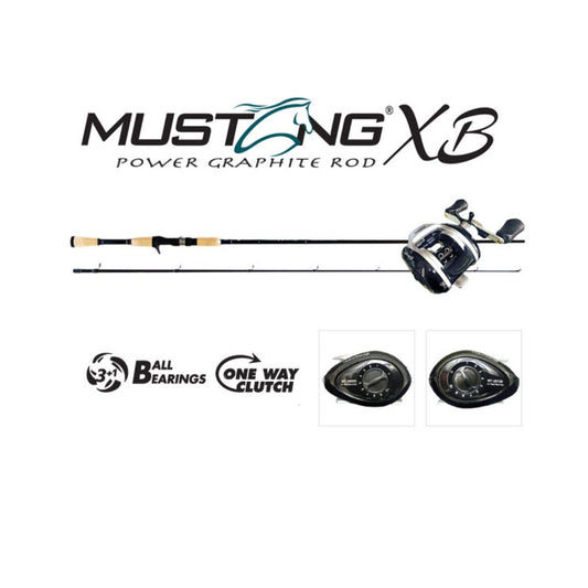 PIONEER MUSTANG XB 6'6"  2PC CASTING COMBO