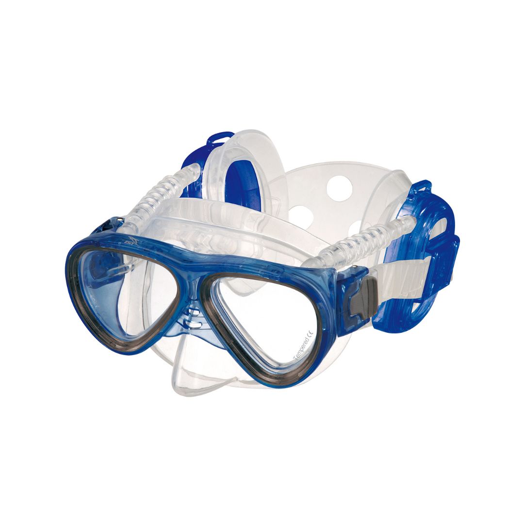 IST PROEAR JNR BLUE SCUBA MASK