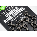 KORDA PTFE COATED DOUBLE RING SWIVEL SIZE: 11