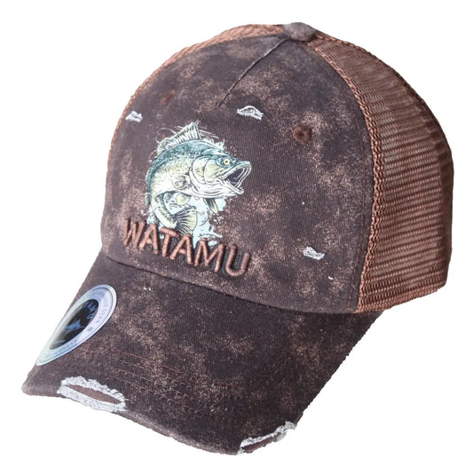 WATAMU BASS TRUCKERS CAP CAYOTE