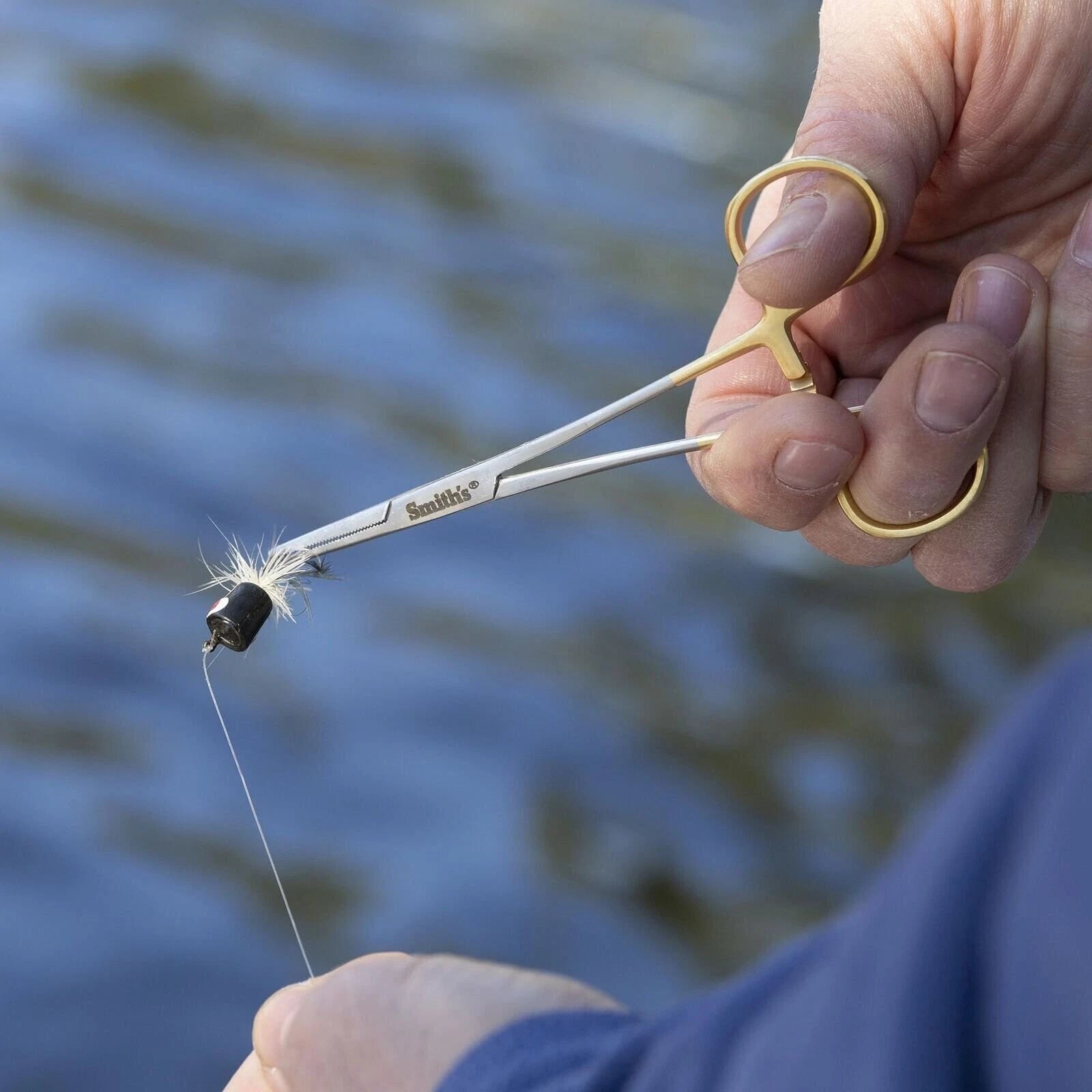 SMITH'S FORCEPS 5" HEMOSTATS SILVER/GOLD