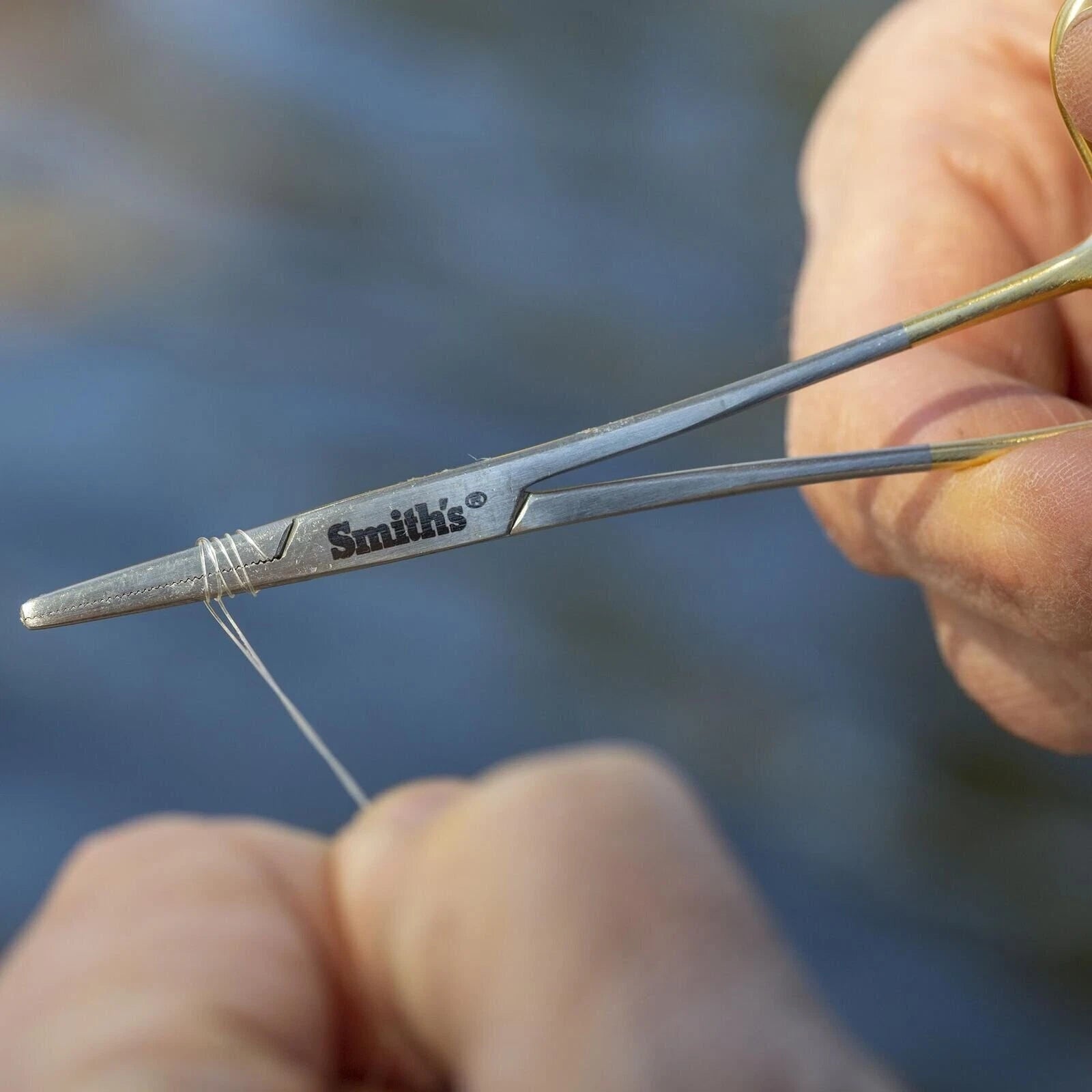 SMITH'S FORCEPS 5" HEMOSTATS SILVER/GOLD