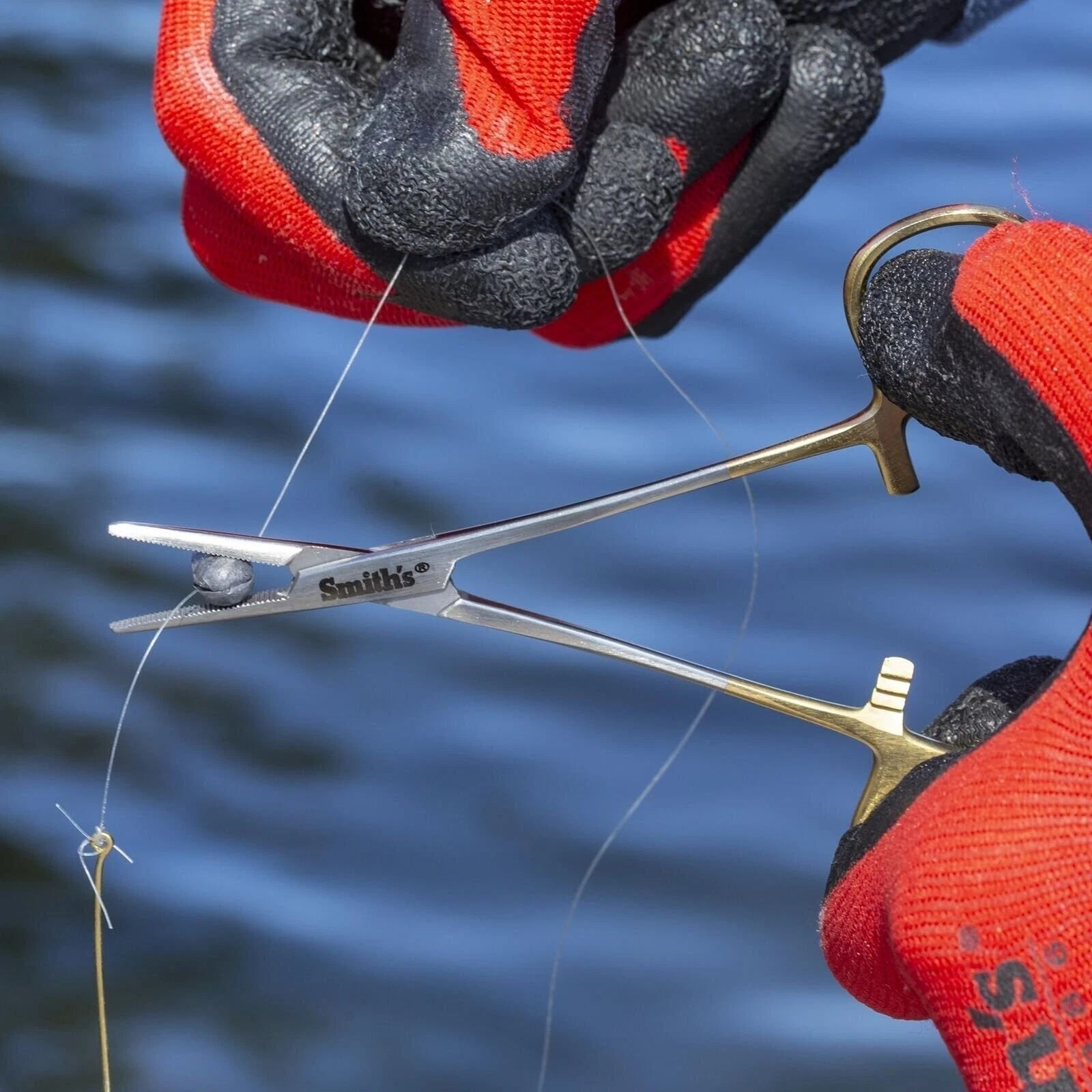 SMITH'S FORCEPS 5" HEMOSTATS SILVER/GOLD