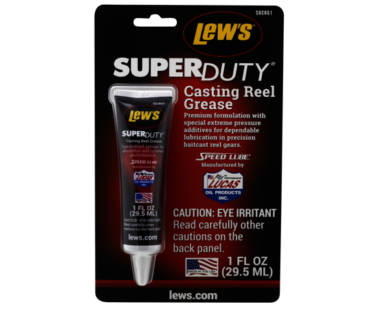 LEW'S SUPER DUTY CASTING REEL GREASE