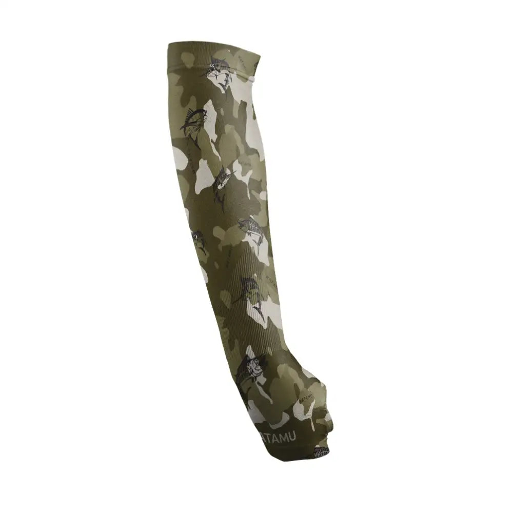 WATAMU TOFU OLIVE CAMO ARM SLEEVES