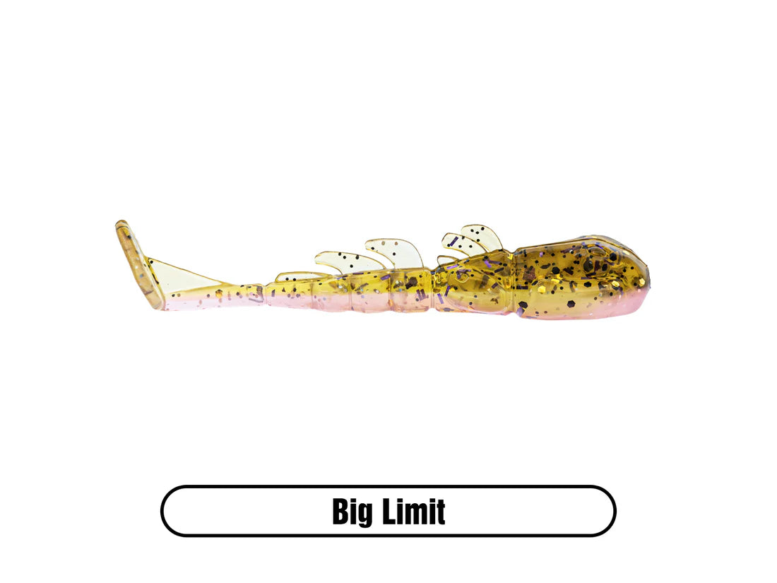 X-ZONE STEALTH INVADER 3" LURE (6 PACK)